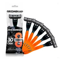 Comprar Afeitadora Groomen 300 Desechables Carbón Activo 5 Unidades