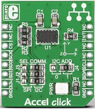 Accel Click Mikroelektronika