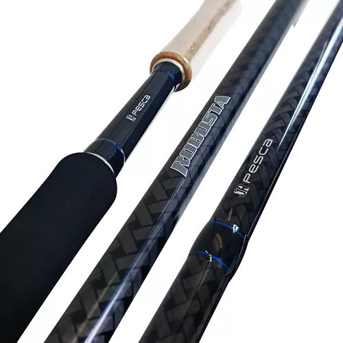 Vara P/ Carretilha Robusta 2,44m 20-50lb 2 Partes - Jrpesca