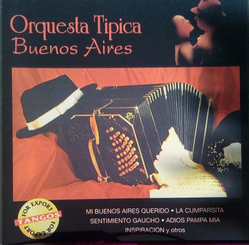 Cd Orquesta Típica Buenos Aires  For Export 
