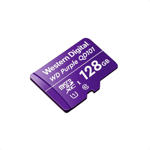 Cartão Memória Micro Sd Wd Purple 128gb Classe 10 Intelbras