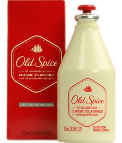 Old Spice Classic Olor Después Del Afeitado 4.25 Onzas Líqui