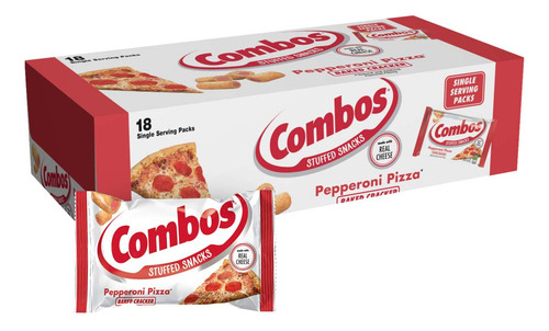 Combos Pepperoni Pizza Cracker Bolsa De Bocadillos Horneados