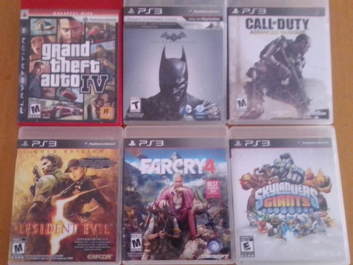 Juegos Para Playstation 3 En Su Caja Originales Precio C.u. (Usado)