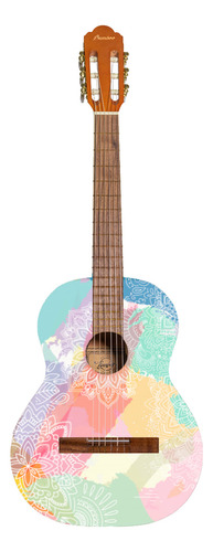 Guitarra Clasica Bamboo Studio Rainbow 36 Con Funda