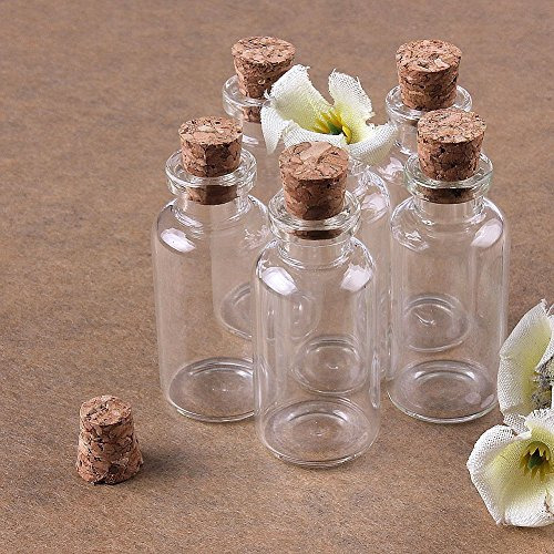 Botellas Pequeñas De Vidrio De 1 5 De Longitud Paquete...