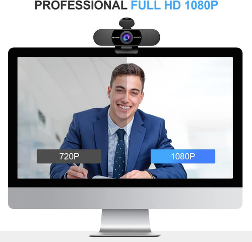 Cámara Web 1080p Con Micrófono Emeet C960 Plug & Play