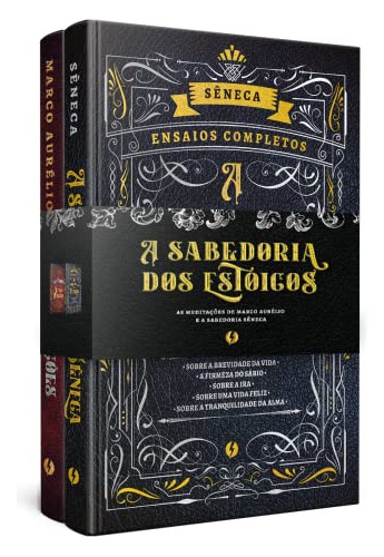 Libro Kit - A Sabedoria Dos Estoicos - Edicao De Luxo