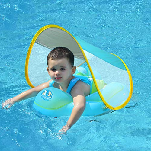 Flotador Inflable De Natacion Para Bebe Con Soporte