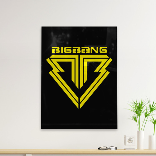 Cuadro Deco Big Bang Logo (d0824 Boleto.store)