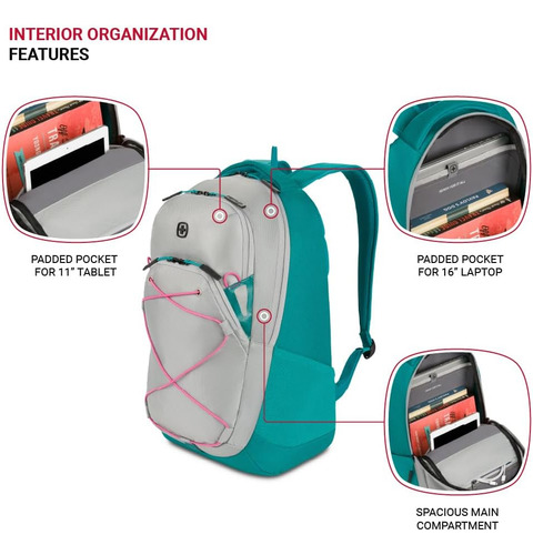 Mochila Para Computadora Portátil Swissgear 8175, Gris 18