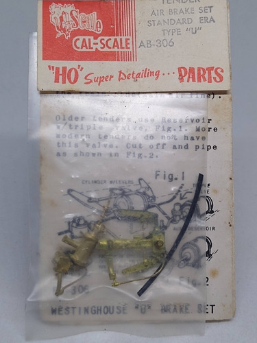 Imagen 1 de 7 de Nico Fittings Para Locomotoras De Bronce H0 (reh 67)