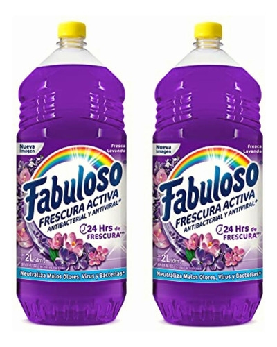 Fabuloso Frescura Activa, Limpiador Multiusos Líquido,