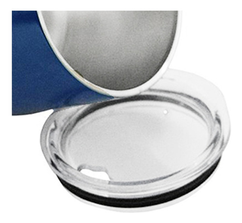 Copo Térmico Aço Inox - Liquidsafe 250ml Cor Azul Redondo
