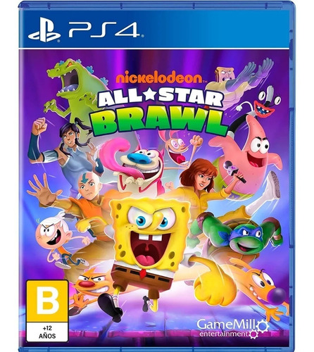 Nickelodeon All Star Brawl Standard Edition Ps4 Físico