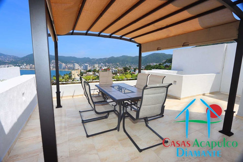 Imagen 2 de 30 de Cad Brisas Diamante 42. Terraza Con Extraordinarias Vistas De Acapulco