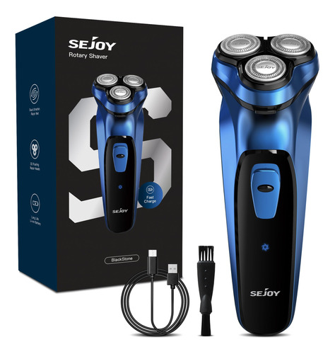 Sejoy Maquinilla De Afeitar Electrica Para Hombres, Afeitado