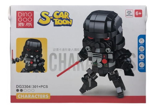 Imagen 6 de 9 de Ladrillos Encastrables Star Wars Juguete Darth Vader Dark