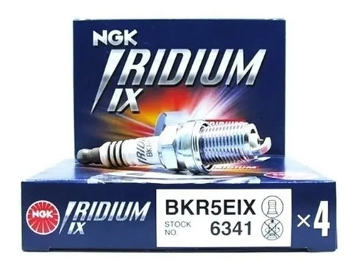 Bujias Ngk Iridium Bkr5eix Fiat Tipo 1994/1998 1.6