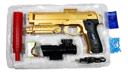 Pistola De Hidrogel Automática Tipo ¡gotcha! 3 Colores