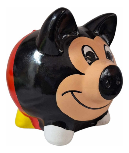 Alcancia De Mickey Mouse Ceramica Decoracion