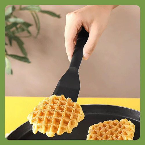 Trío Pala Espátula Silicona Utensilio Cocina Antiadherente
