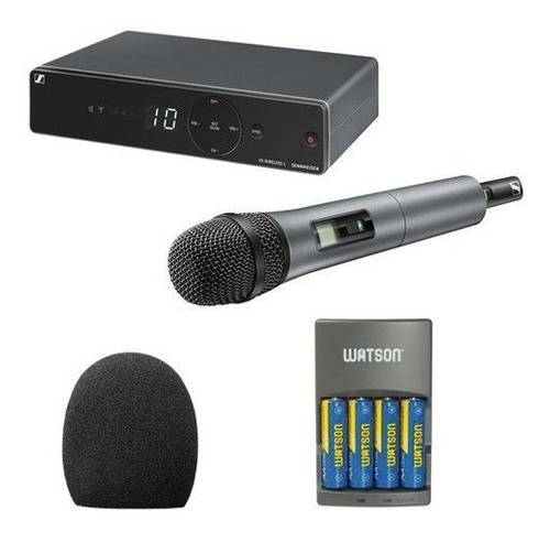 Xsw Uhf Conjunto Microfono Dinamico Mhz Vocal Kit Accesorio