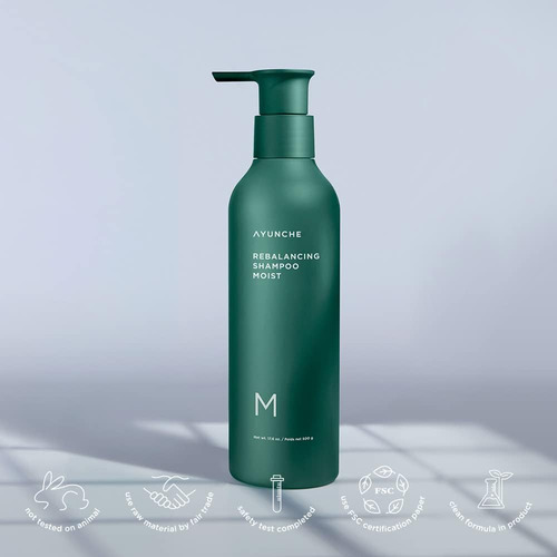 Ayunche Rebalancing Shampoo Úmido 11,8 Onças [para Couro Cab