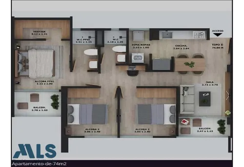 Apartamento En Venta En La Ceja(mls#250644)