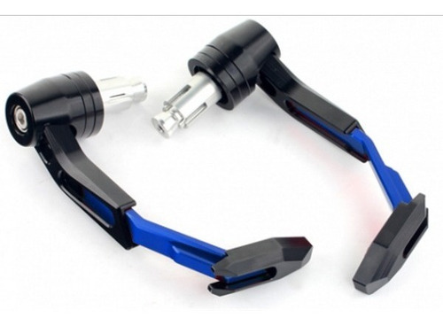 Imagen 2 de 5 de Protector Cubre Manos Manijas Azul Jgo. Aluminio Y Pvc Unive