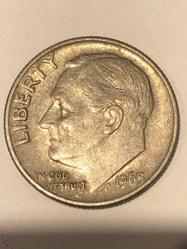 Moneda Franklin Delano Roosevelt 1965