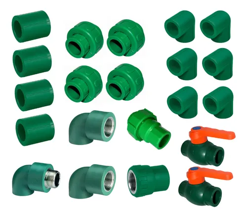 comprar 21 Conexiones Codo Conector Compatible Con Tuboplus Ppr 3\u002F4