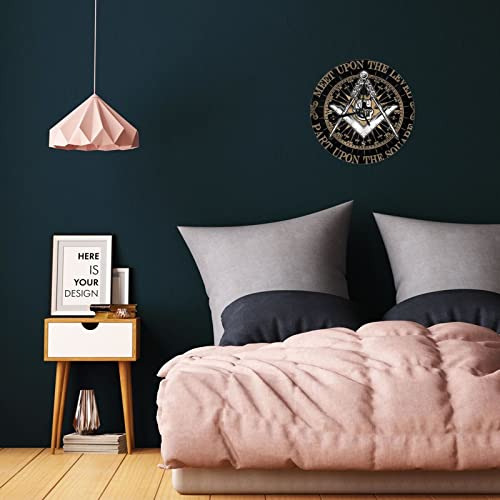 Reloj De Pared Redondo 25 Cm Sin Tic Tac Estilo Bruja Para