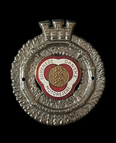 Insignia Parrilla Automobile Club Denmark Danske No Aca (Usado)