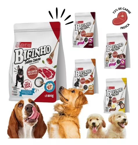 Kit 5 Petiscos Para Cachorros Stick FIT Spin Pet 50g Banana