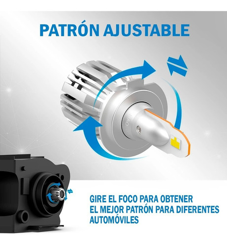 Focos Led Naoevo S3 Base H13 9.000lm Auto Camioneta Nissan