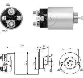 Automatico Para Mitsubishi L200/pajero Lancer 12v 1810a050