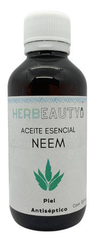 Aceite Esencial Para La Piel Herbeauty De Neem 125 Ml