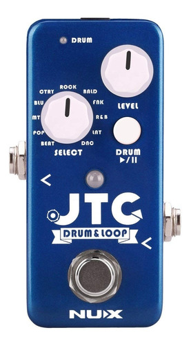 Nux Jtc Drummer Loop Pedal Caja Máquina De Ritmos P/guitarra