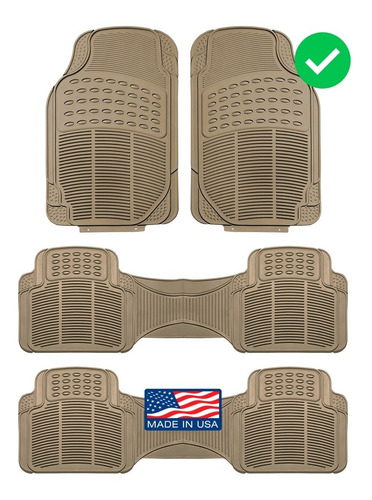 Kit Tapetes 3 Filas Toyota 4runner 2006 Beige Premium