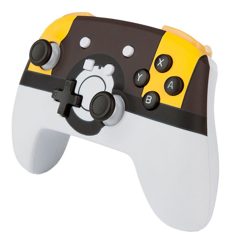 Control Nintendo Switch Inalámbrico Ultra Ball Power A Color Negro