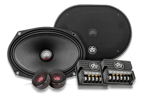 Set De Medios Db Drive Wdx69c-g2 6x9 PLG 600w / 300w Rms