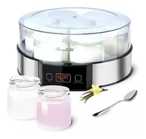 Comprar Yogurtera Digital Smart Tek + 7 Frascos  Vidrio 180ml Fácil!
