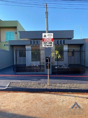 Imagem 2 de 16 de Casa Com 2 Dormitórios À Venda, 89 M² Por R$ 275.000,00 - Jardim Portal Dos Pioneiros - Londrina/pr - Ca1434
