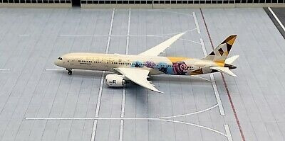 Avion Boeing 787-9 De Etihad Choose Singapore Escala 1:400