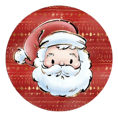 Funda Navidad Navideña Mampara Redonda 2m Aro