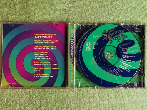 Eam Cd Rmm Salsa Rengue Mix 1995 India Johnny Rivera Alberto