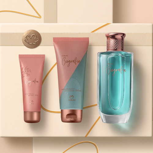 Presente Natura Biografia Tradicional Feminino 100ml