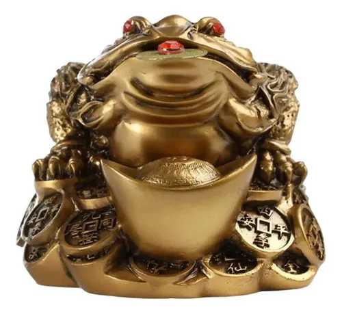comprar Q Estatua De Sapo De Dinero, Sapo De Tres Patas Feng Shui,