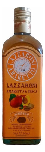 Amaretto Lazzaroni Di Saronno pesca & durazno Italia 700ml